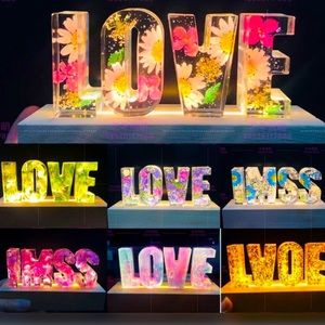 🌸💡 Customize a floral night light💡🌸